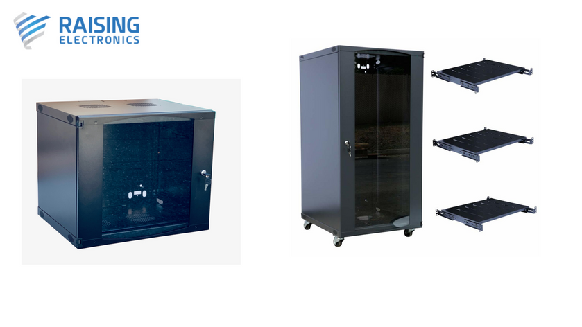 Rolling AV Server Cabinet 