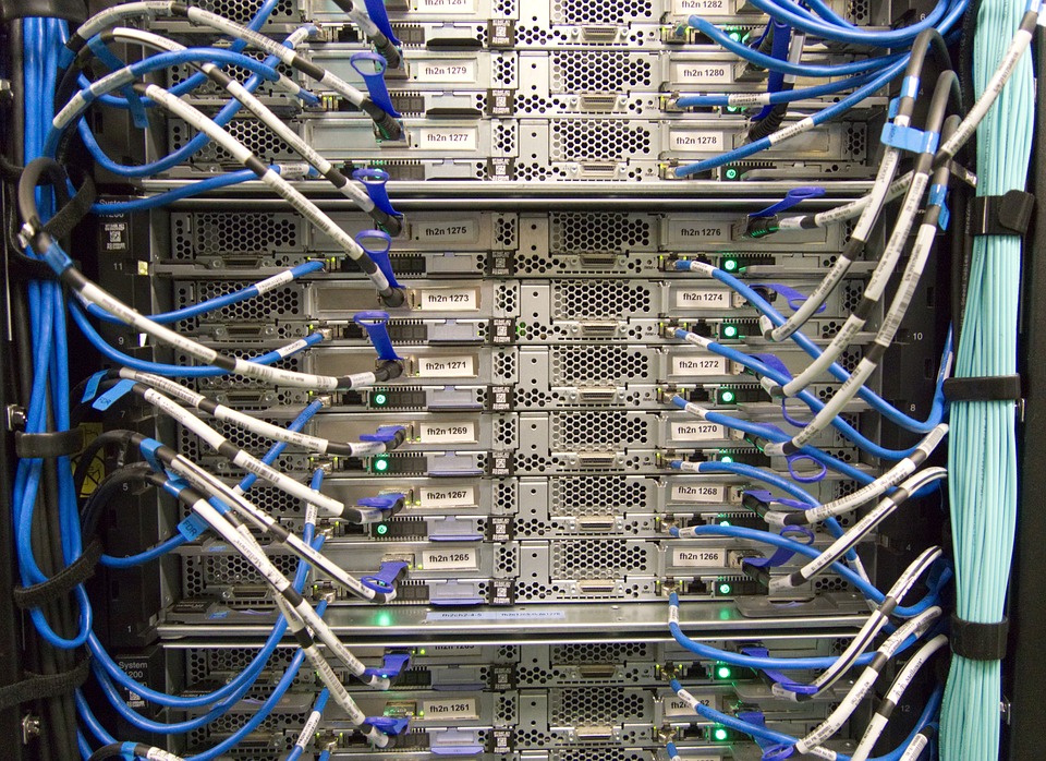 server rack power cable management