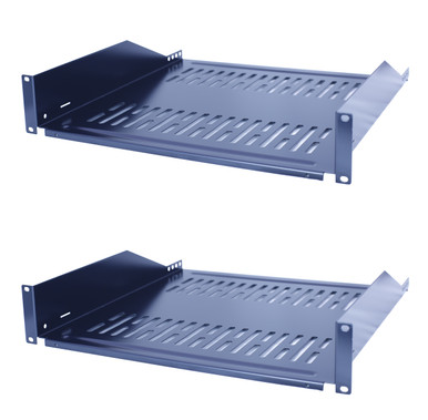 Rack Shelf 2U 14D Solid 19 rack mount cantilever 14D 9014 AMERICAN MADE!