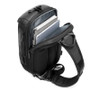 Fashion anti theft mens waterproof shoulder crossbody bag