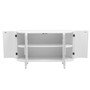 Curved Design Luxury Sideboard with Adjustable Shelves