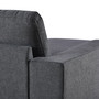 3 Pieces U-shaped Sofa with Removable Ottoman