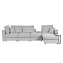 Modern Large L-Shape Sectional Sofa for Living Room- Light Grey