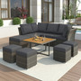 10 Piece Outdoor Conversation Set