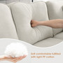 108*85.5" Modern U Shape Sectional Sofa, 7 Seat Sectional