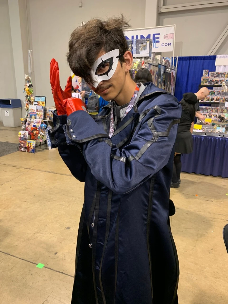 Masques Cosplay Persona 5 – Lot De 5 Masques En Mousse (Arsène, Joker…) – Taille Unique Adulte, Sécuritaire