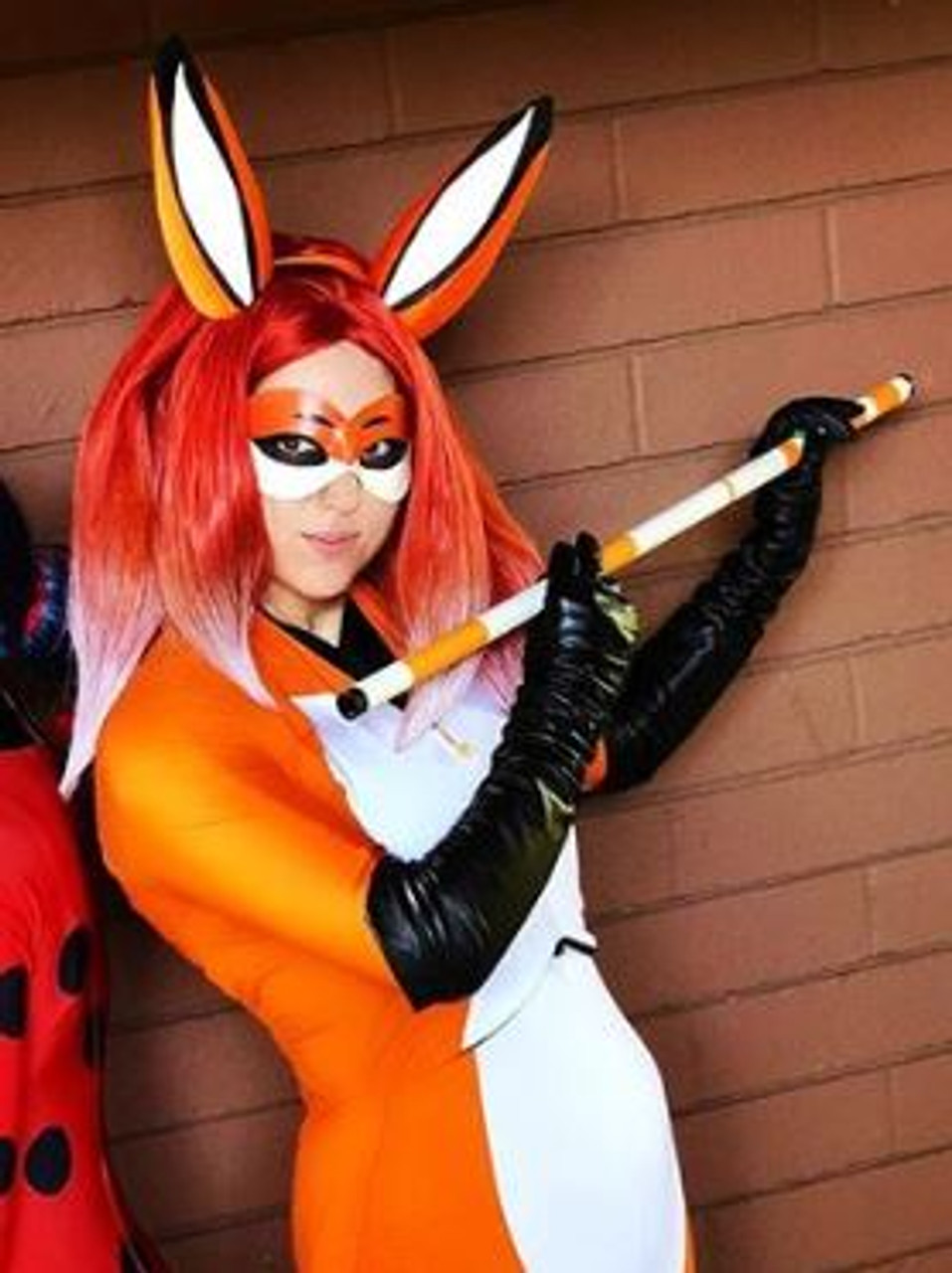 Miraculous: Tales of Ladybug & Cat Noir Rena Rouge Red White Cosplay Wig –  FM-Anime