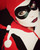 Harley Quinn Mask Cosplay - Model: Shadyshattered