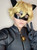 Chat Noir Mask Cosplay - Model: desau1nier