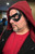 Red Hood Mask Cosplay - Model: David