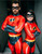 Mr. Incredible Mask Cosplay - Model: turnpike1337 (Violet Parr Model: caaaitgiampa). Photo: missionfortysix