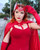 Scarlet Witch WandaVision Headpiece cosplay - Model: meganjaneart