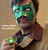 Kyle Rayner Green Lantern Mask cosplay - Model: koruption_kosplay