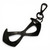 Robin leather mask charm for bags and keychains