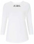 "Ignite Your Soul" - Women's Raglan T-Shirt, White