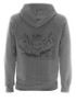 100% Organic Cotton Pullover Hoodie w/ Mountain/Berkshire Lifestyle, Grey