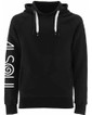 100% Organic Cotton Pullover Hoodie, Black