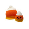 Hand-Knit Candy Corn Baby Hat