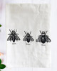 Trio of Bees Kitchen Towel