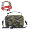 Kelsey Vegan Leather Camera Bag Style Crossbody in Camo