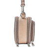 Kelsey Vegan Leather Camera Bag Style Crossbody in Taupe