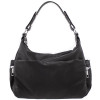 Rene Nylon Hobo in Black