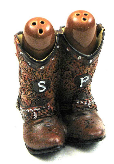 Cowboy Boot Salt and Pepper Set