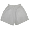 Full Elastic Shorts-white