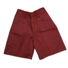 Maroon school shorts