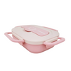 Stainless Steel Lunch Box (1000ml) -Pink