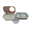 Stainless Steel Lunch Box - SOFT BROWN