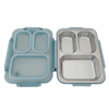 Stainless Steel Lunch Box - Clear Blue