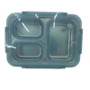Stainless Steel Lunch Box - Clear Blue
