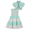 Girl Dress - L . Green