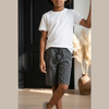 Boys Shorts - L Gray