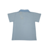 Light blue polo shirt