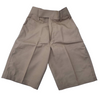 Khaki school shorts