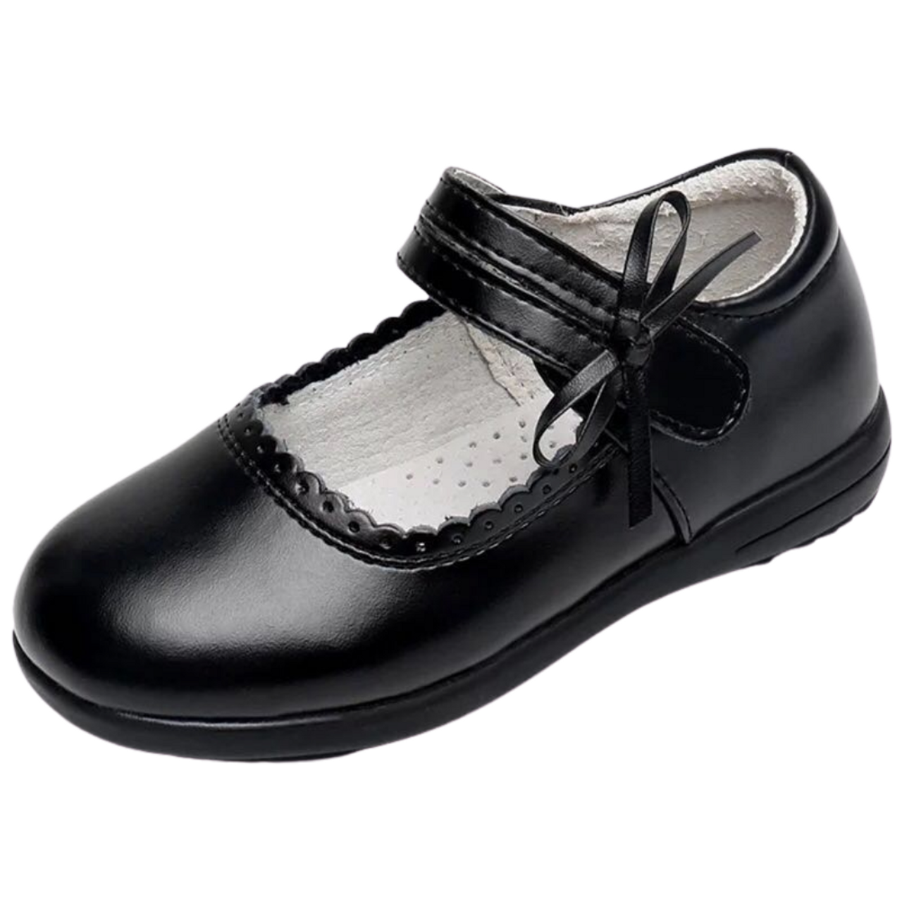 Montecatini MT5115 5 Eyelet Oxford Leather Patent Cuban Heel Shoes