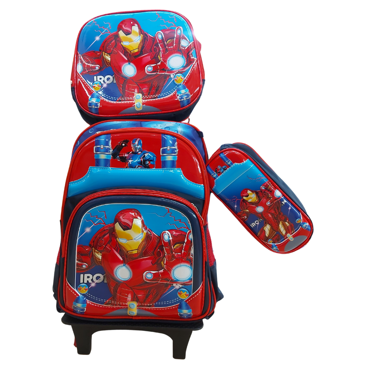 Iron man trolley bag sales