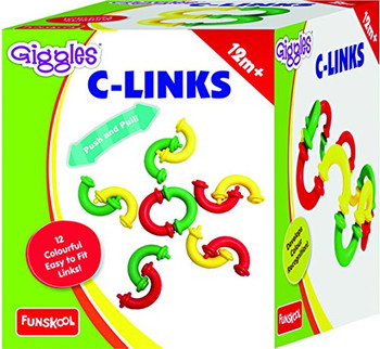C Links, Multicolour Interlocking Educational Blocks