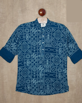 Boys Shirt - Brighter Blue