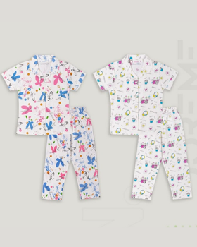 Girls Pyjamas - White