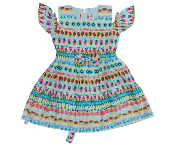 Girl Dress - Vegi Flower