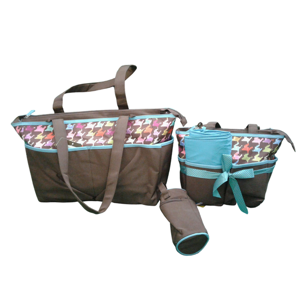 Clinic Bag  -Brown - 3 pcs