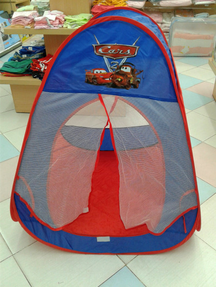 Tent House  - Cars   ( size = 80x80x90cm )