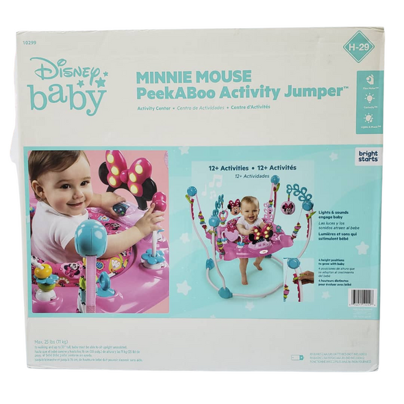 MINNIE MOUSE PeekABoo Activity Jumper