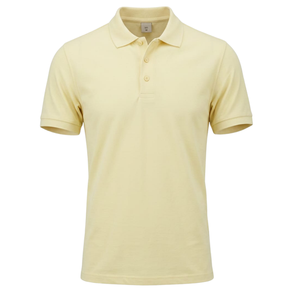 Plain Yellow polo 2