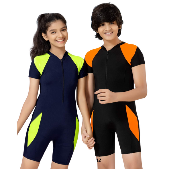 Swim Shorty - Yellow & Orange