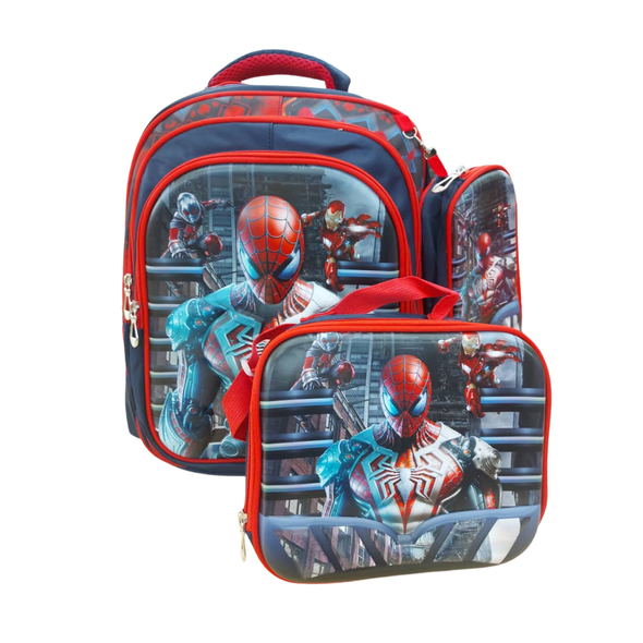 School Bag - 16inch - Spider.
