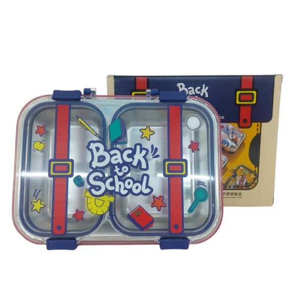 Stainless Steel Lunch Box 700ml - Red